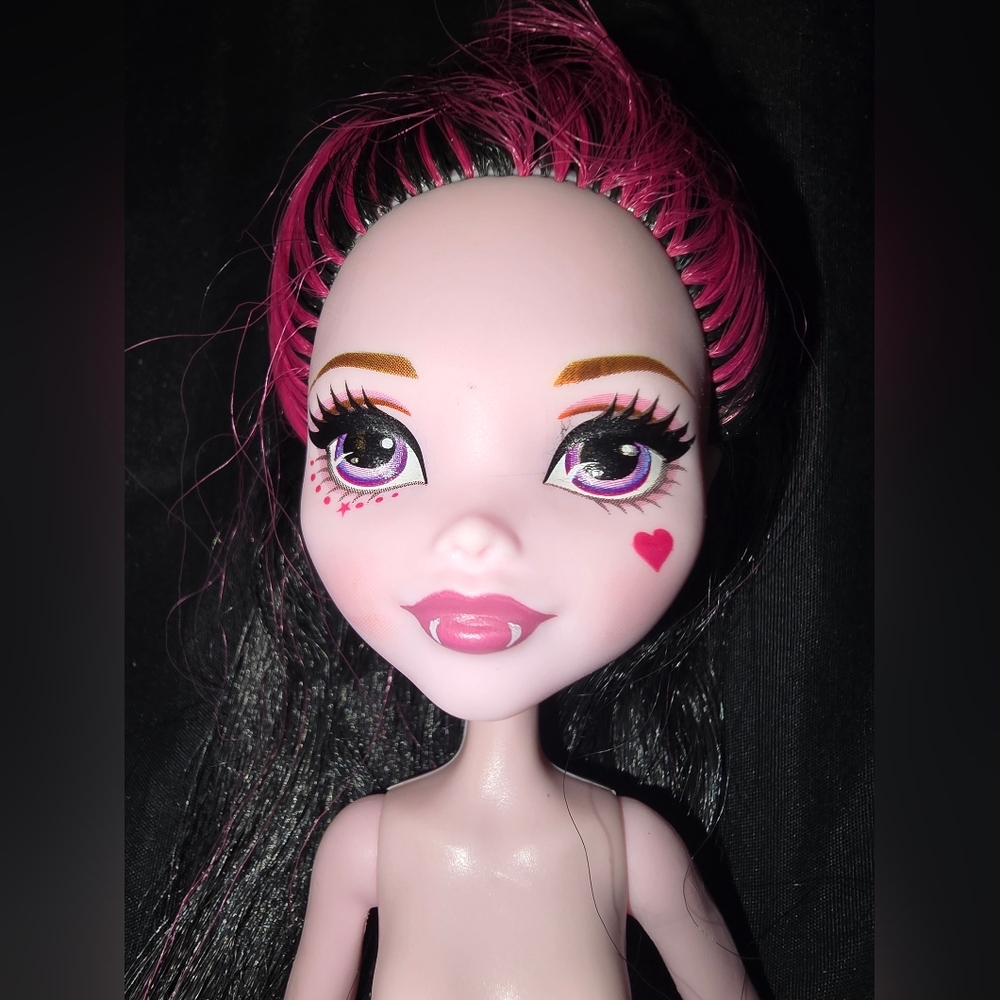 Monster High Draculaura COMIC BOOK Nude Doll